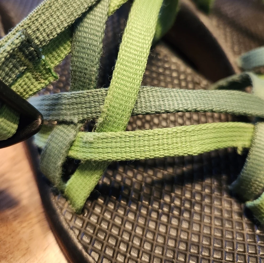 Chaco ZX2 Classic Sandal Women Green Size 7 - Picture 3 of 8